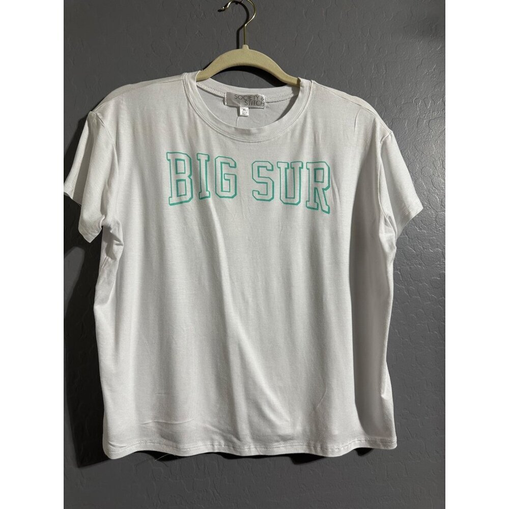 Society & Stitch Girls Big Sur Tee Size XL NWT